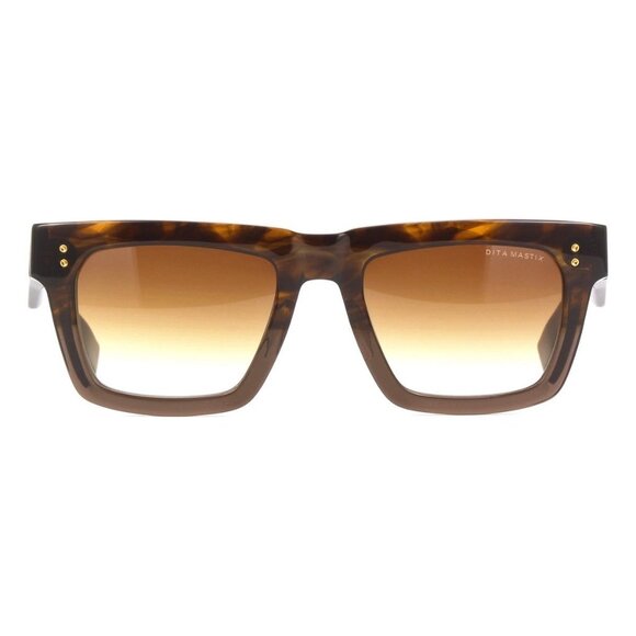 New Dita Mastix Havana Square DTS712 02 Sunglasses Women - Picture 2 of 6